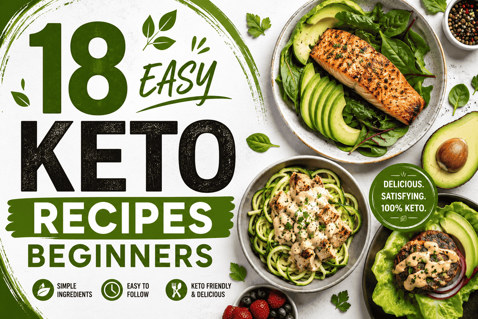 18 easy keto recipes beginners
