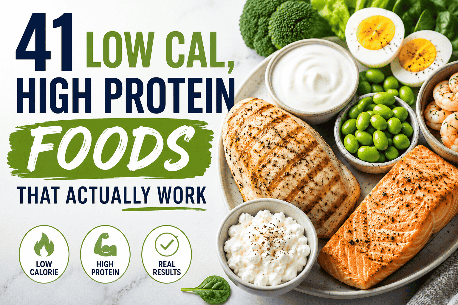 41 Low Cal, High Protein Foods