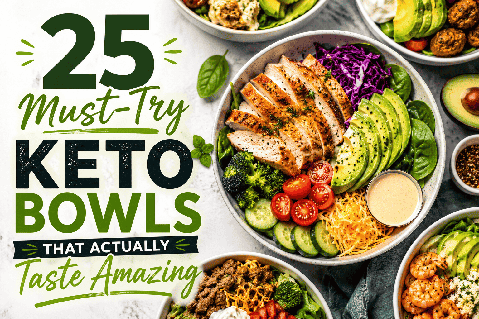 25 Must-Try Keto Bowls
