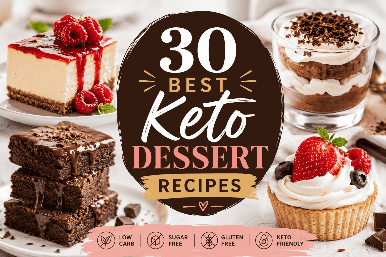 30 best keto dessert recipes 