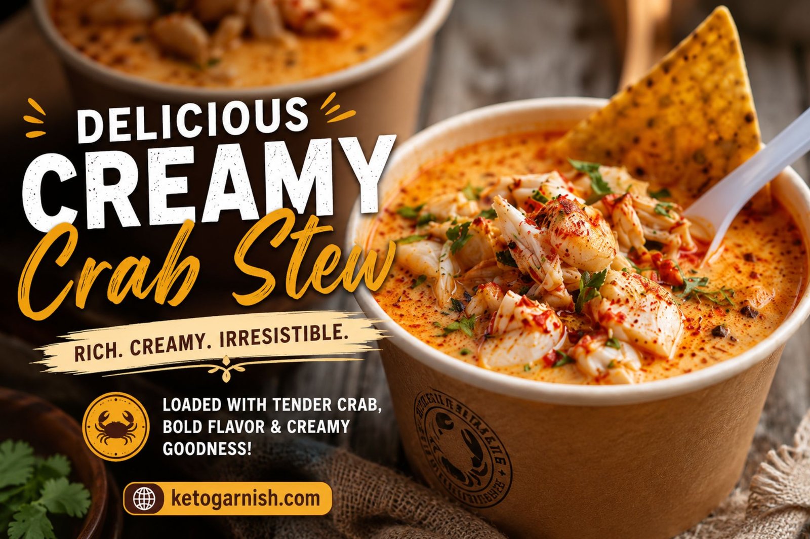 Delicious Creamy crab stew