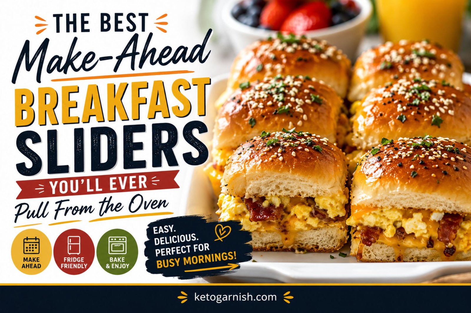 The Best Make-Ahead Breakfast Sliders
