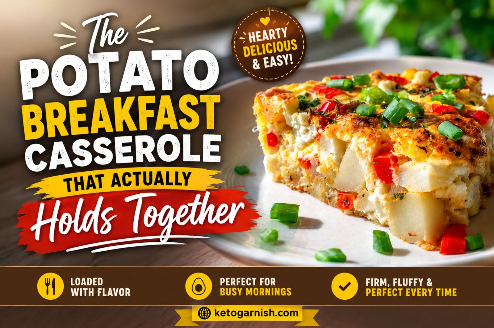 The Potato Breakfast Casserole That Actually Holds Together