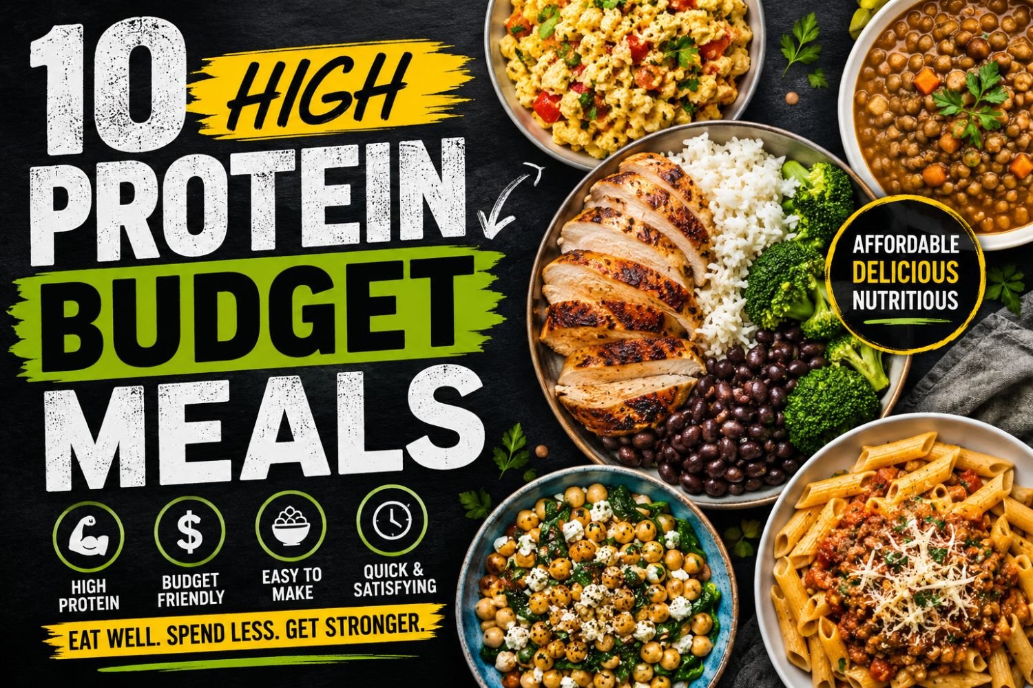 10 high protein budget meals