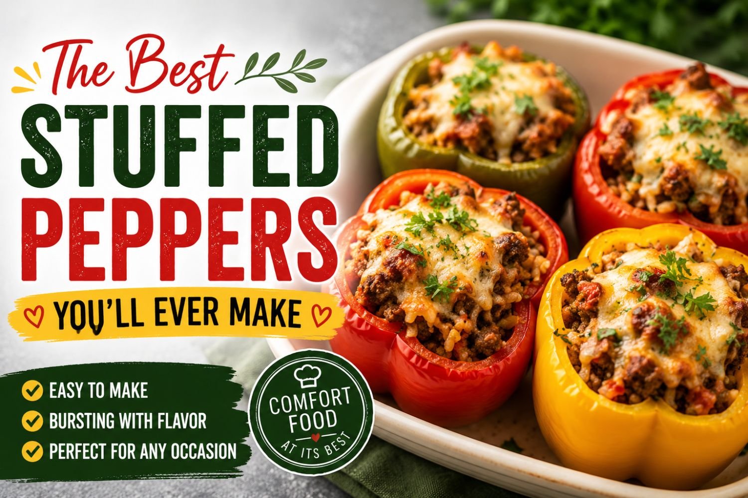 The Best Stuffed Peppers You'll Ever Make