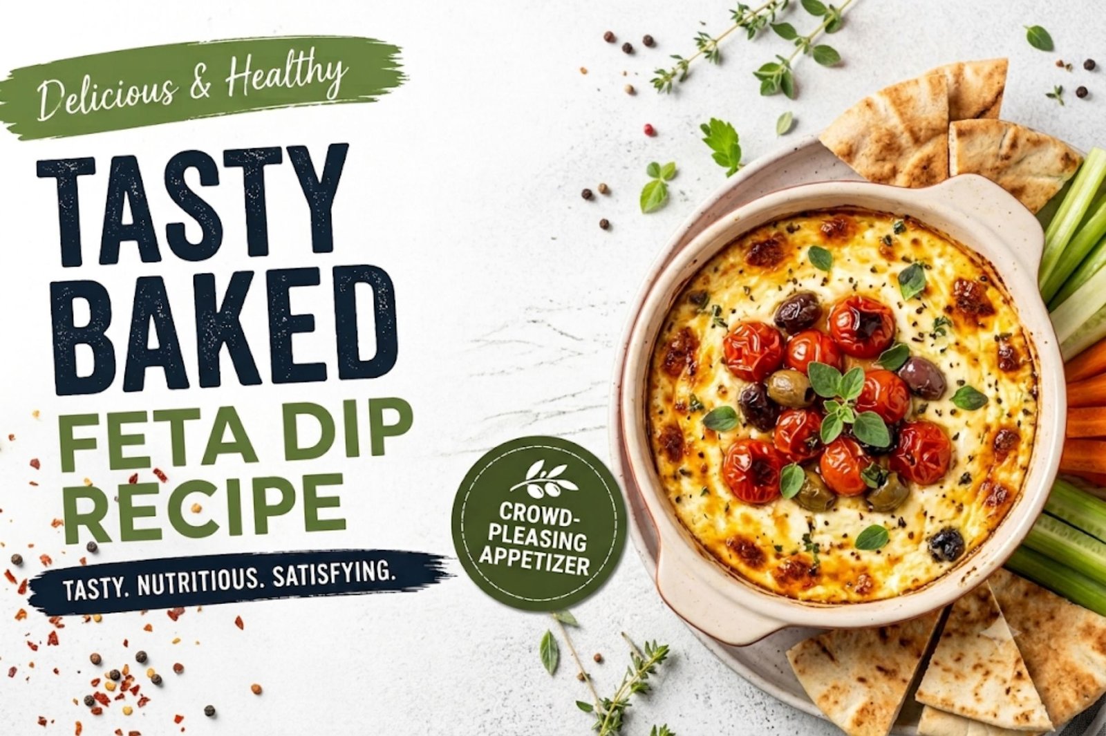Tasty Baked feta dip Recipie
