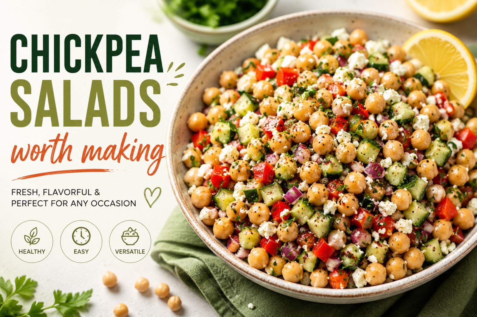 Chickpea salads worth making