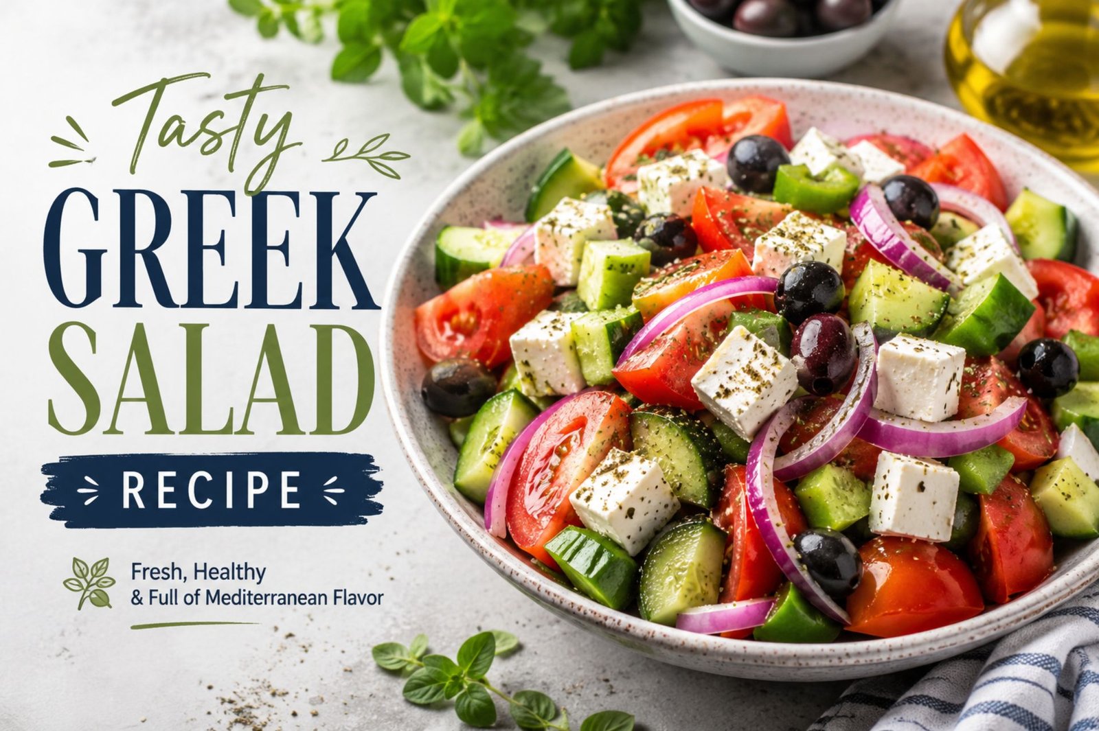 Tasty Greek salad Recipie