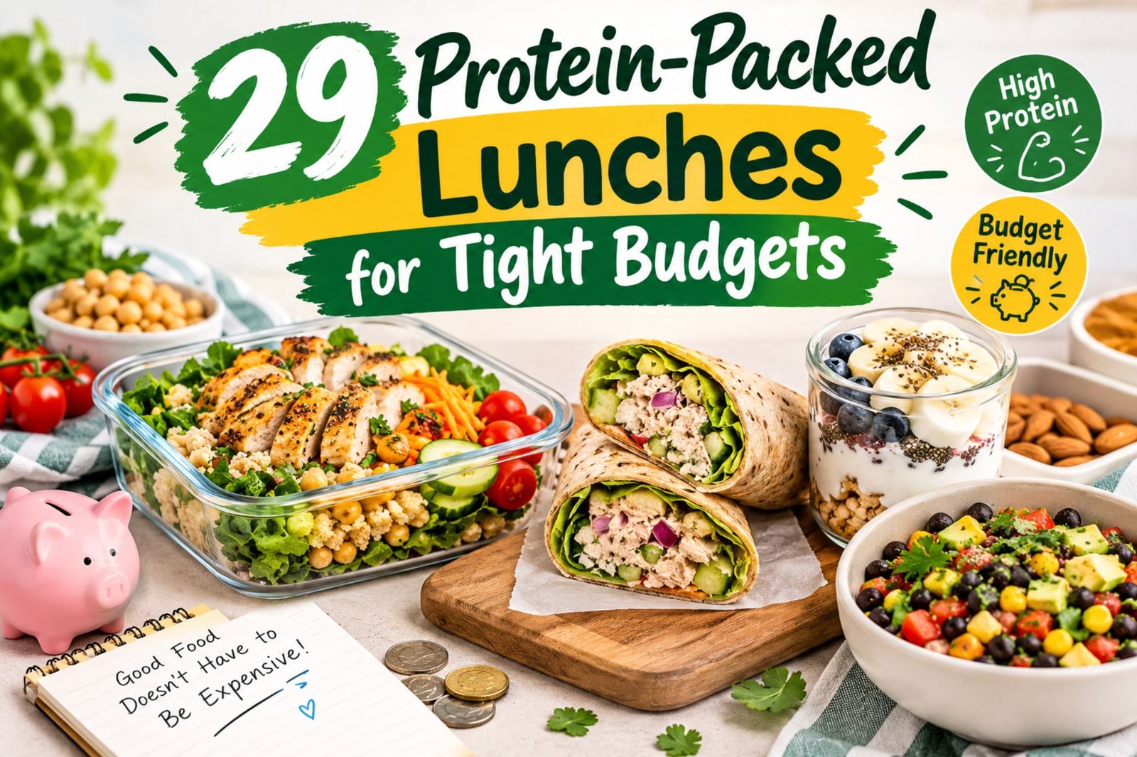 29 Protein-Packed Lunches for Tight Budgets