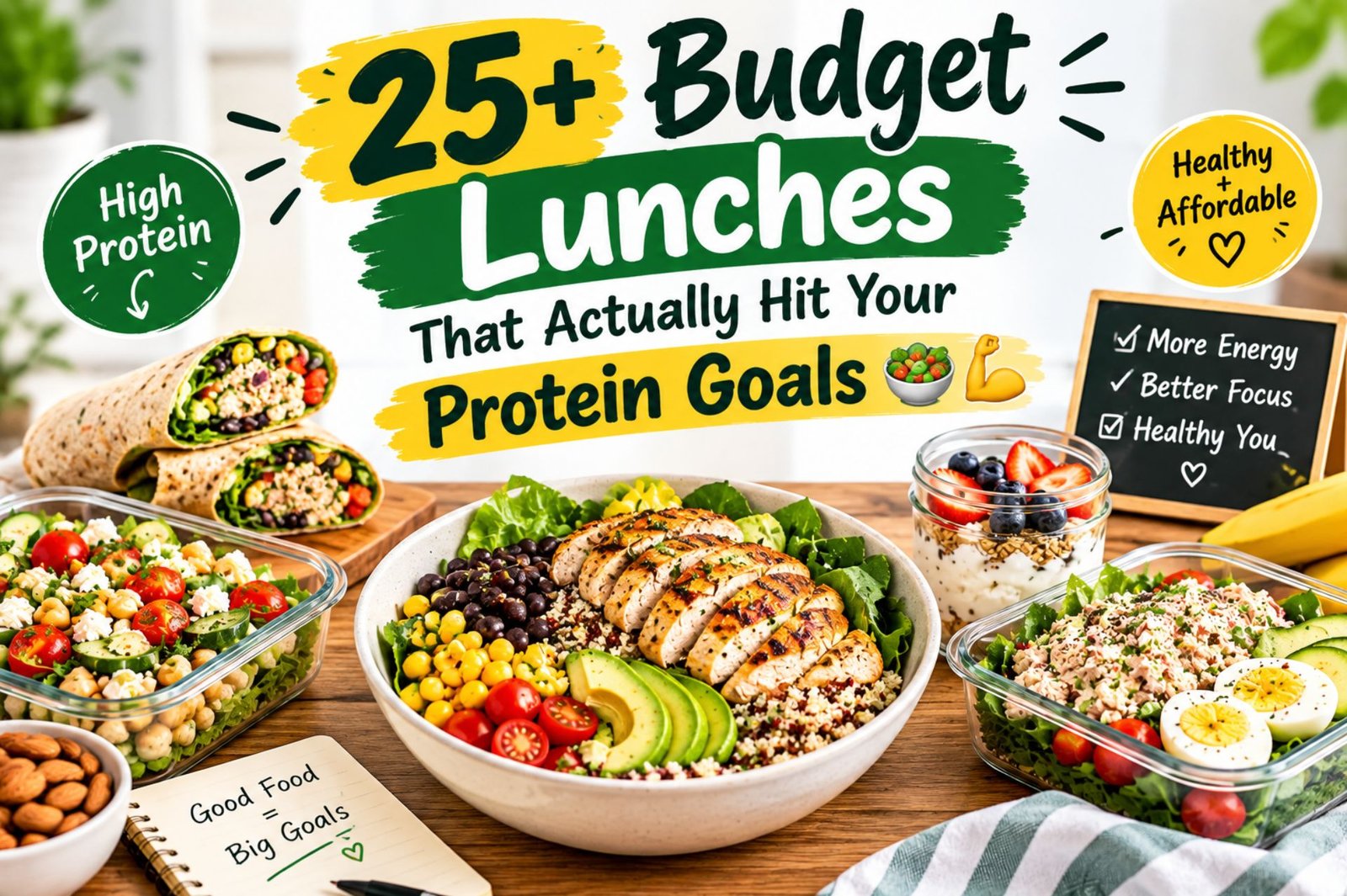 25+ Budget Lunches That Actually Hit Your Protein Goals 🥗💪