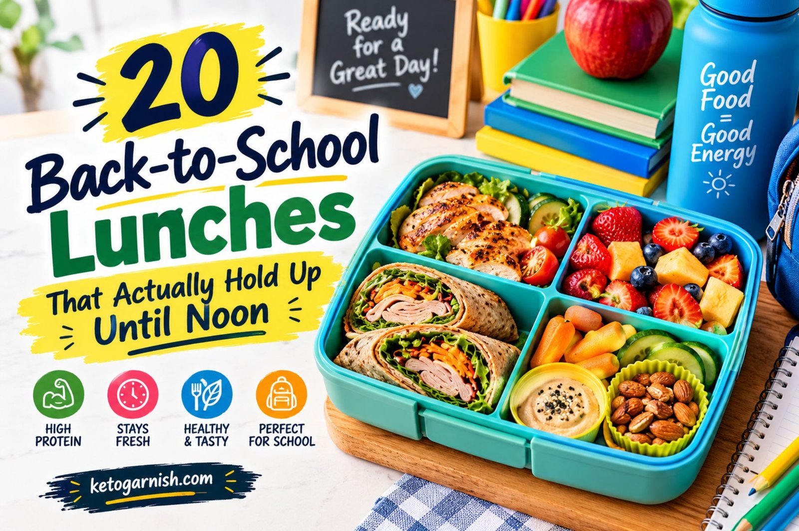 20 Back-to-School Lunches That Actually Hold Up Until Noon