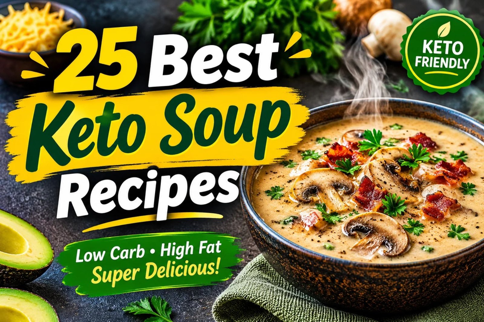 25 Best Keto Soup Recipes