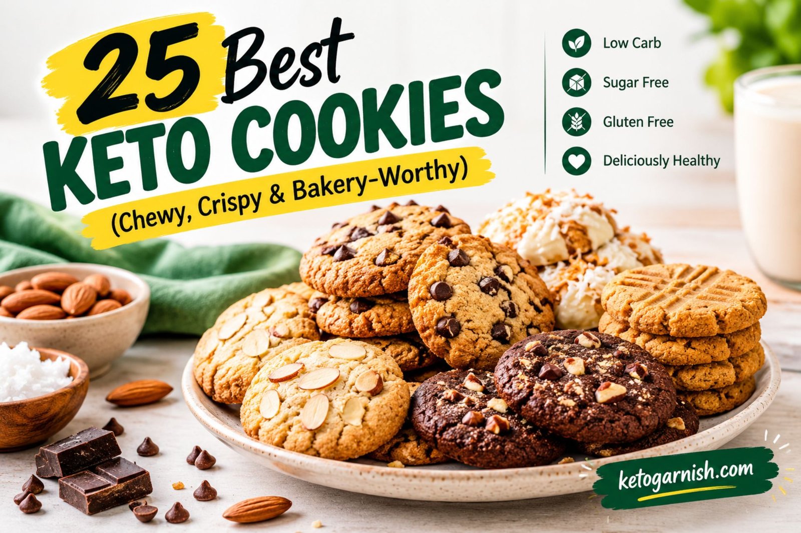 25 Best Keto Cookies