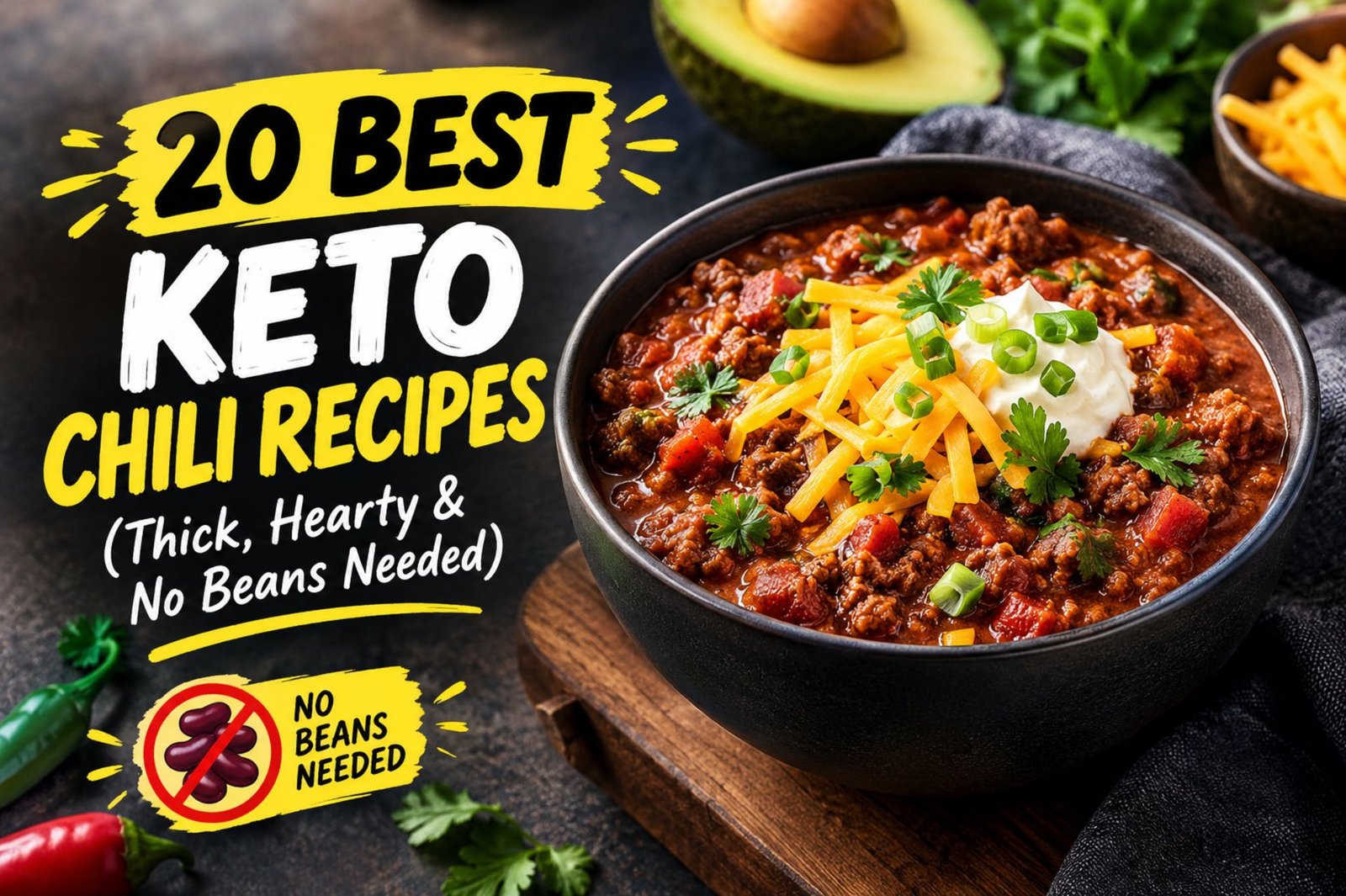 20 Best Keto Chili Recipes (Thick, Hearty & No Beans Needed)