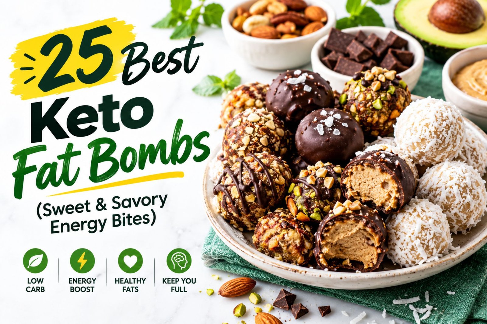 25 Best Keto Fat Bombs