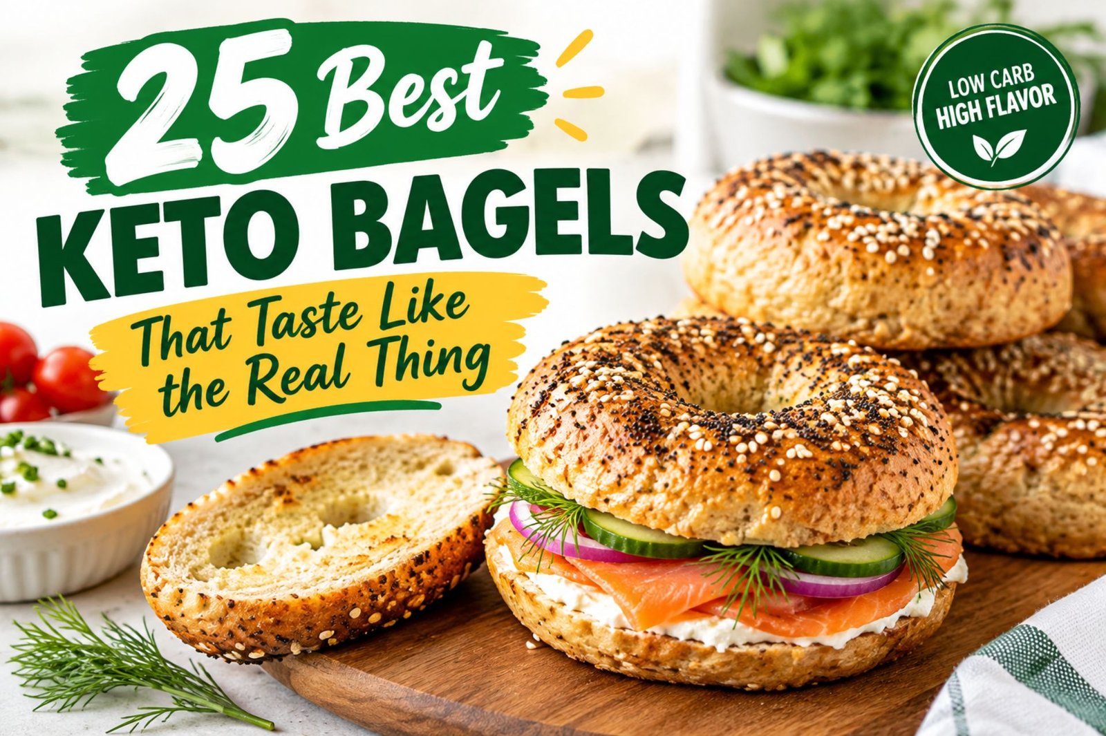 25 Best Keto Bagels That Taste Like the Real Thing 