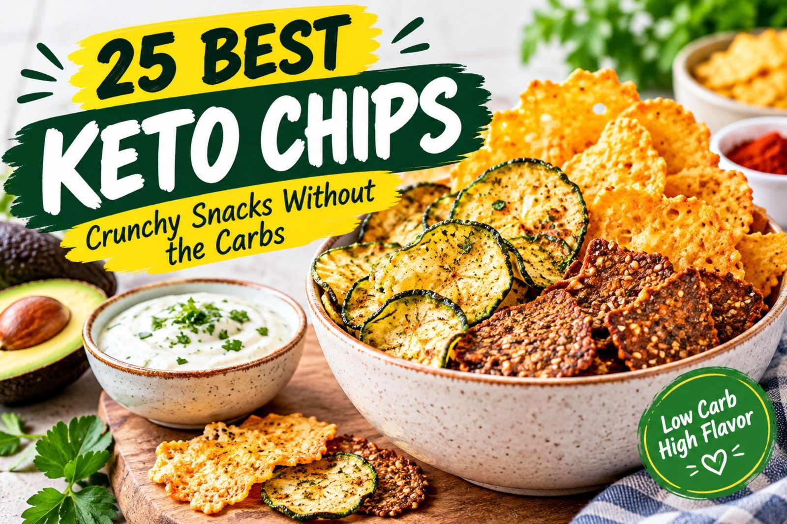 25 Best Keto Chips