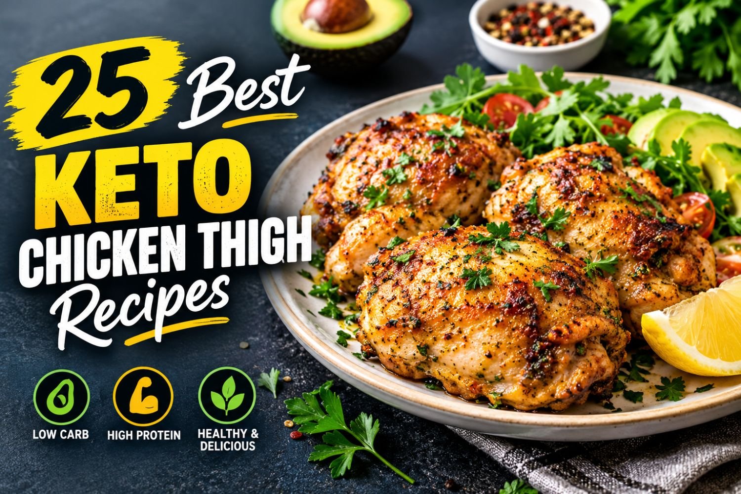 25 Best Keto Chicken Thigh Recipes